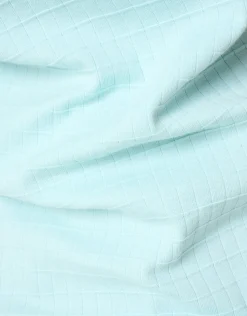 Structuur T-shirt Lichtblauw