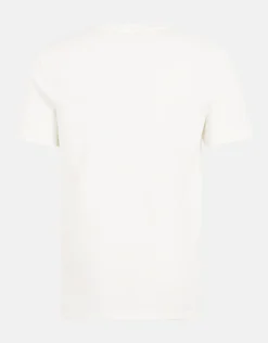 Structuur T-shirt Wit