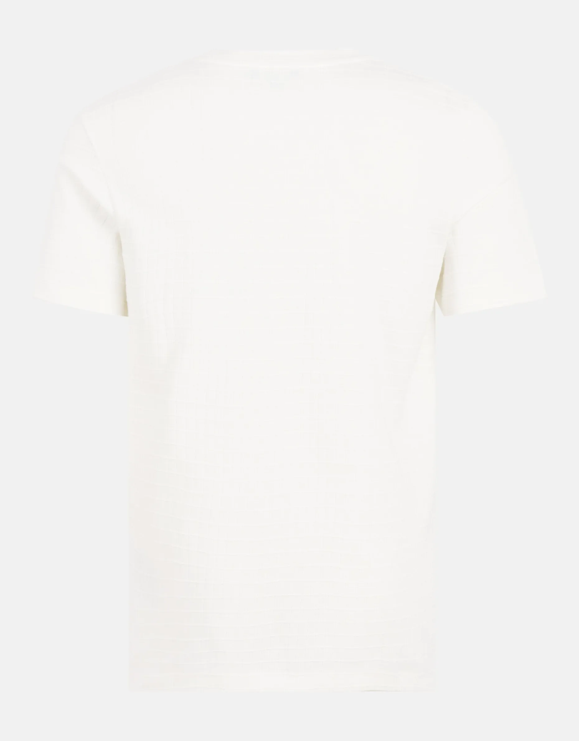 Structuur T-shirt Wit
