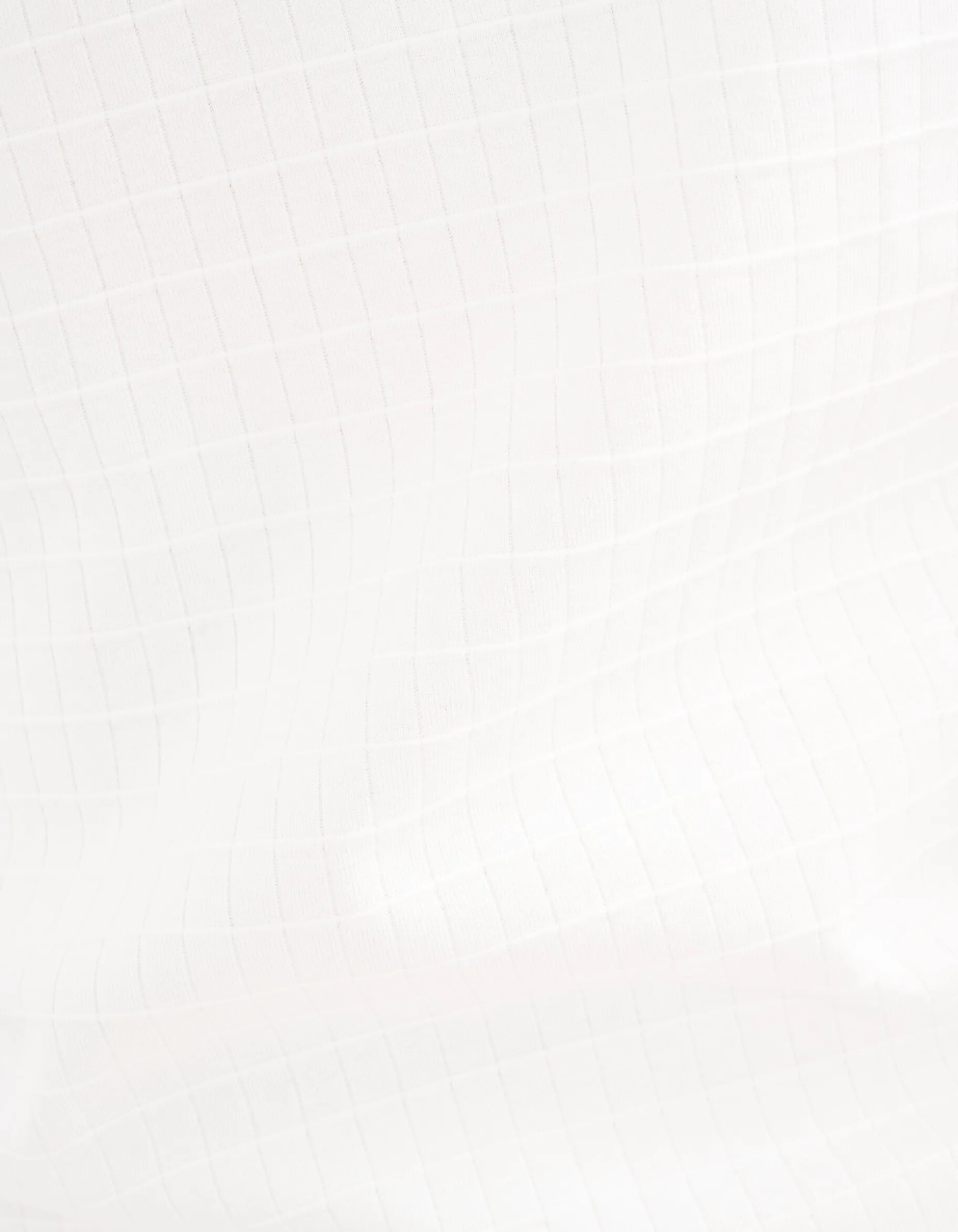 Structuur T-shirt Wit