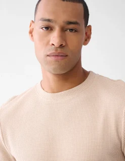 Structuur T-shirt Zand