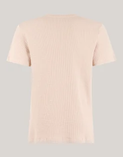 Structuur T-shirt Zand