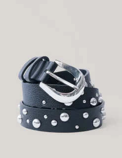 Stud Riem Zwart