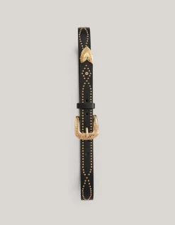 Studded Riem Zwart