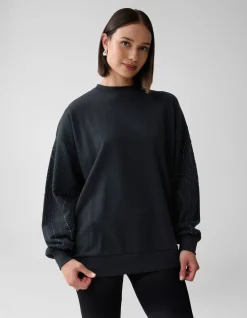 Studded Sweater Zwart