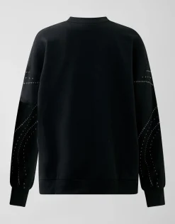 Studded Sweater Zwart