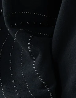 Studded Sweater Zwart