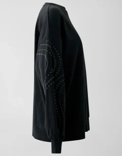 Studded Sweater Zwart