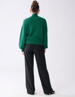 Studio Strass Trui Donkergroen