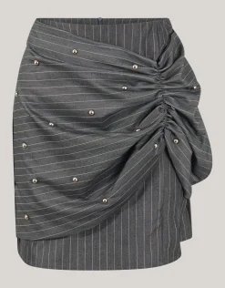 Studs Rok Donkergrijs