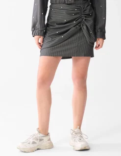 Studs Rok Donkergrijs