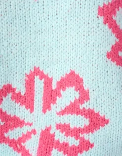 Sun Flower Trui Lichtblauw