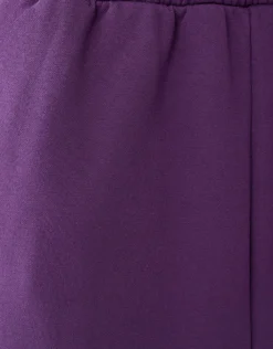 Sweat Maxi Rok Paars