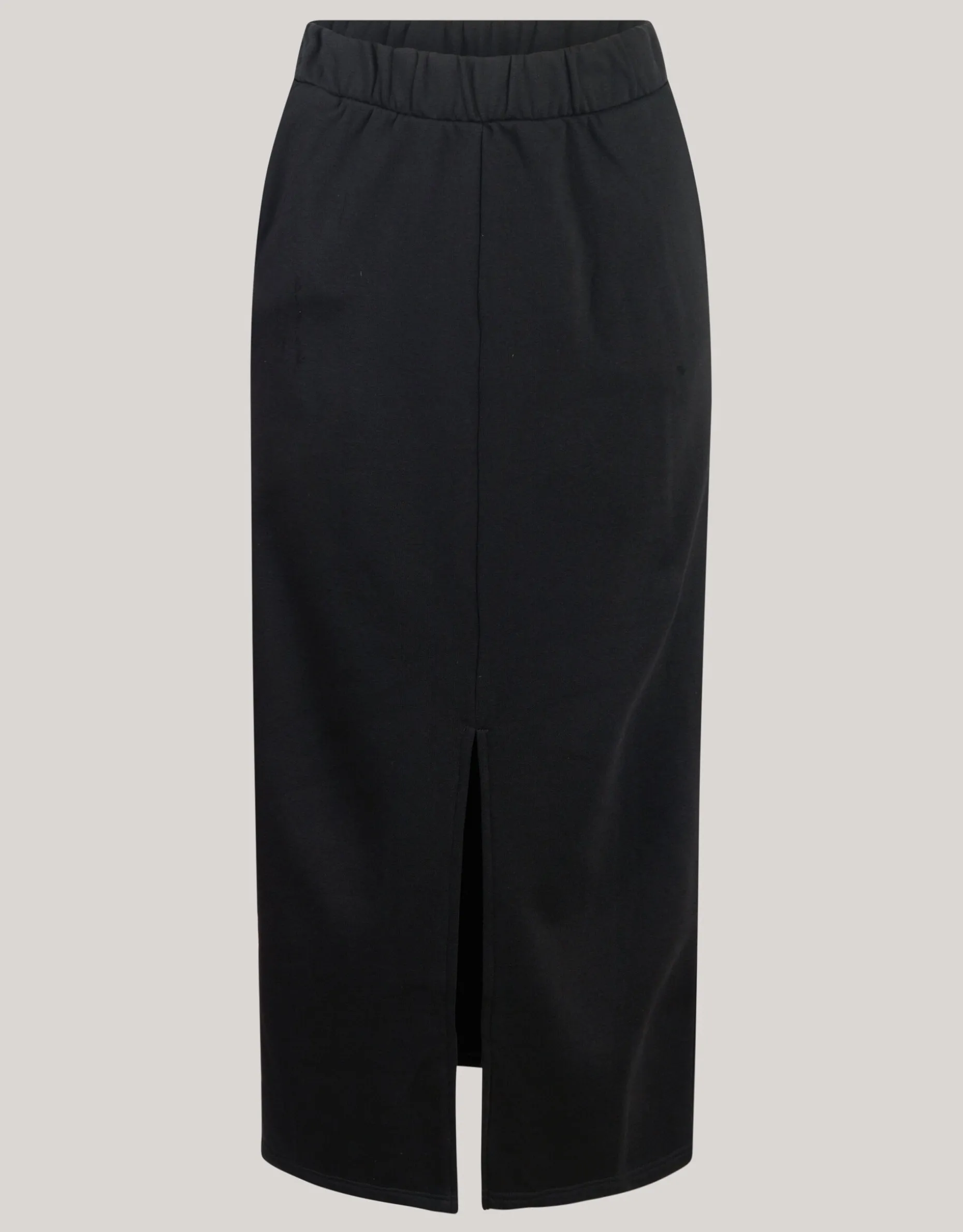 Sweat Maxi Rok Zwart