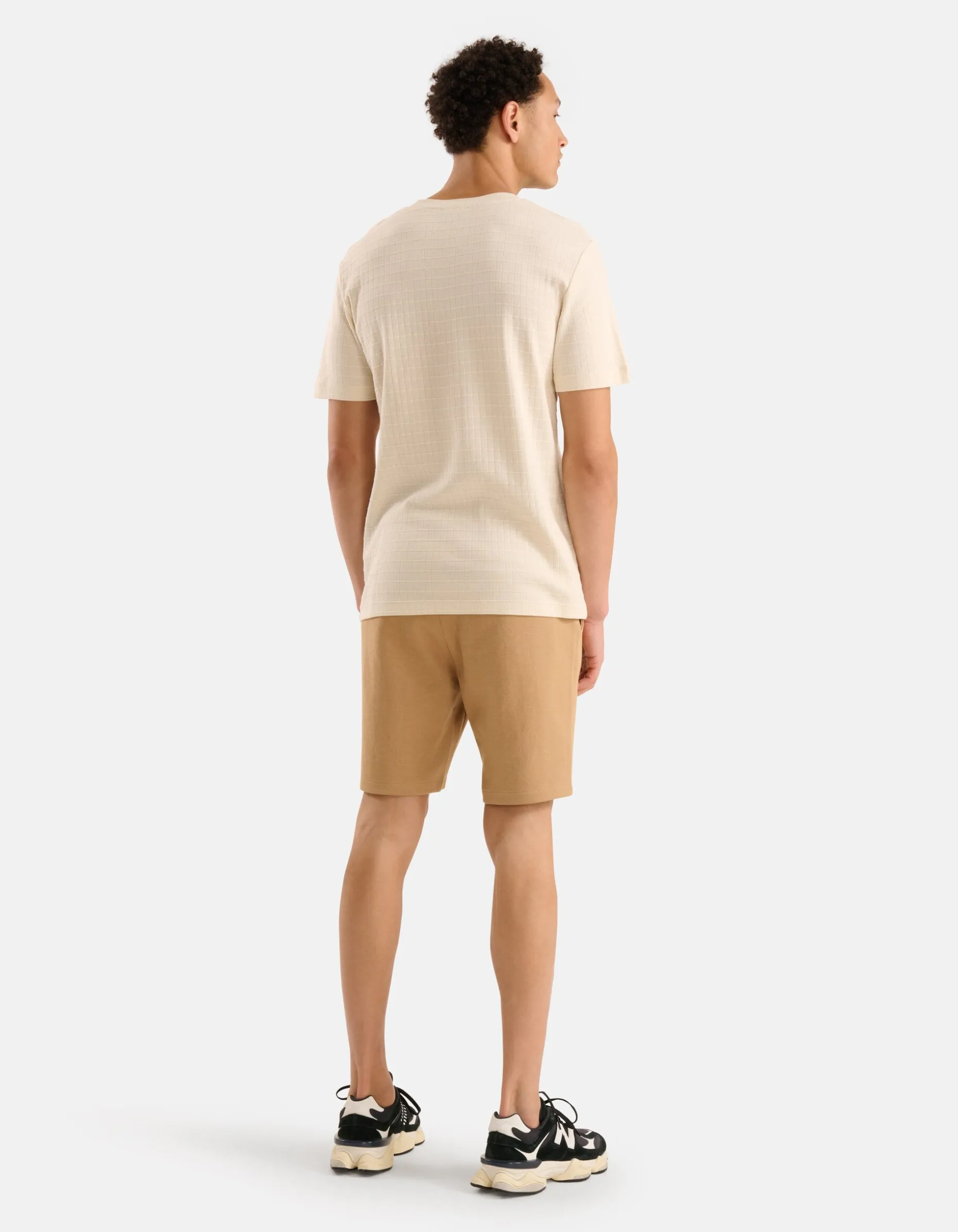 Sweat Short Lichtbruin