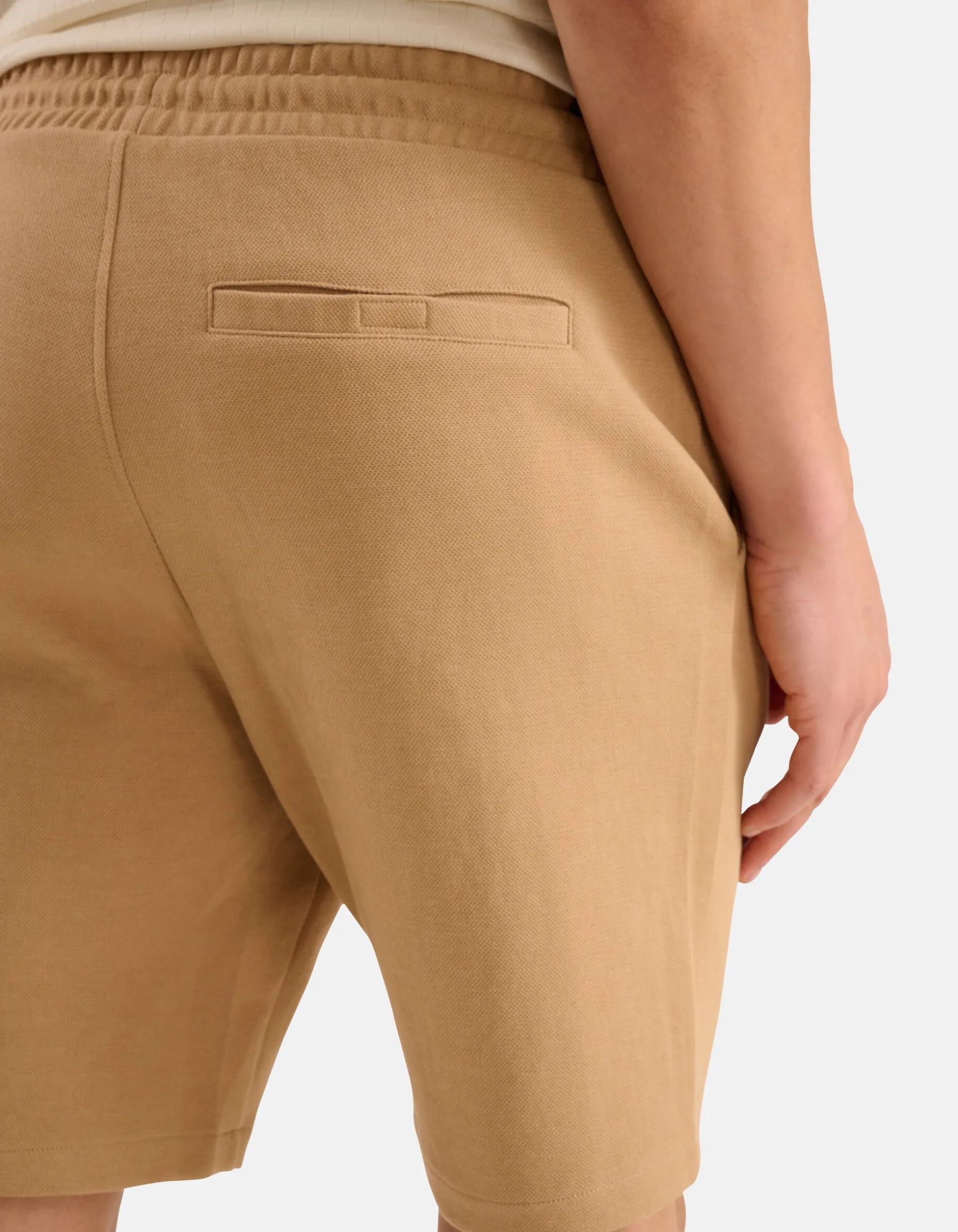 Sweat Short Lichtbruin