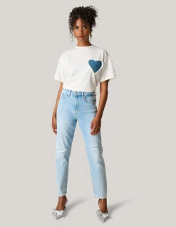 Tapered Fit Jeans Bleached L29