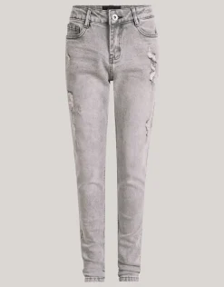 Tapered Fit Jeans Grijs