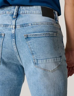 Tapered Fit Jeans Lichtblauw L32