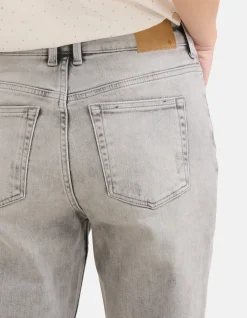 Tapered Fit Jeans Lichtgrijs