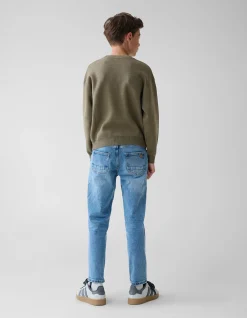 Tapered Fit Jeans Mediumstone
