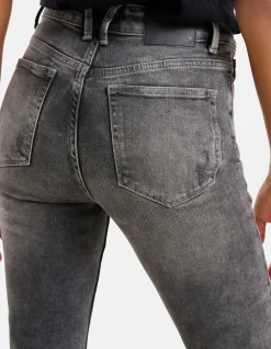 Tapered Fit Jeans Zwart L29