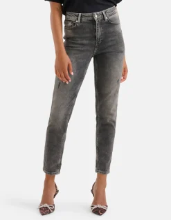 Tapered Fit Jeans Zwart L29