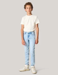 Tapered Jeans Bleached