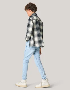 Tapered Jeans Bleached