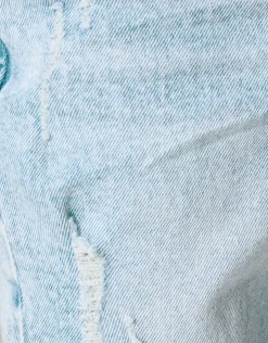 Tapered Jeans Bleached