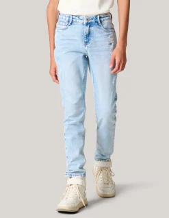 Tapered Jeans Bleached