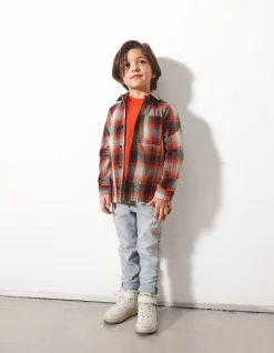 Tapered Jeans Bleached