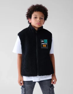 Teddy Bodywarmer Zwart