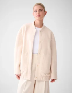 Teddy Bomber Gebroken Wit By Lonneke