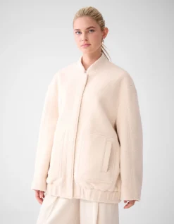 Teddy Bomber Gebroken Wit By Lonneke