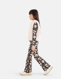 Teddy Gilet Gebroken Wit