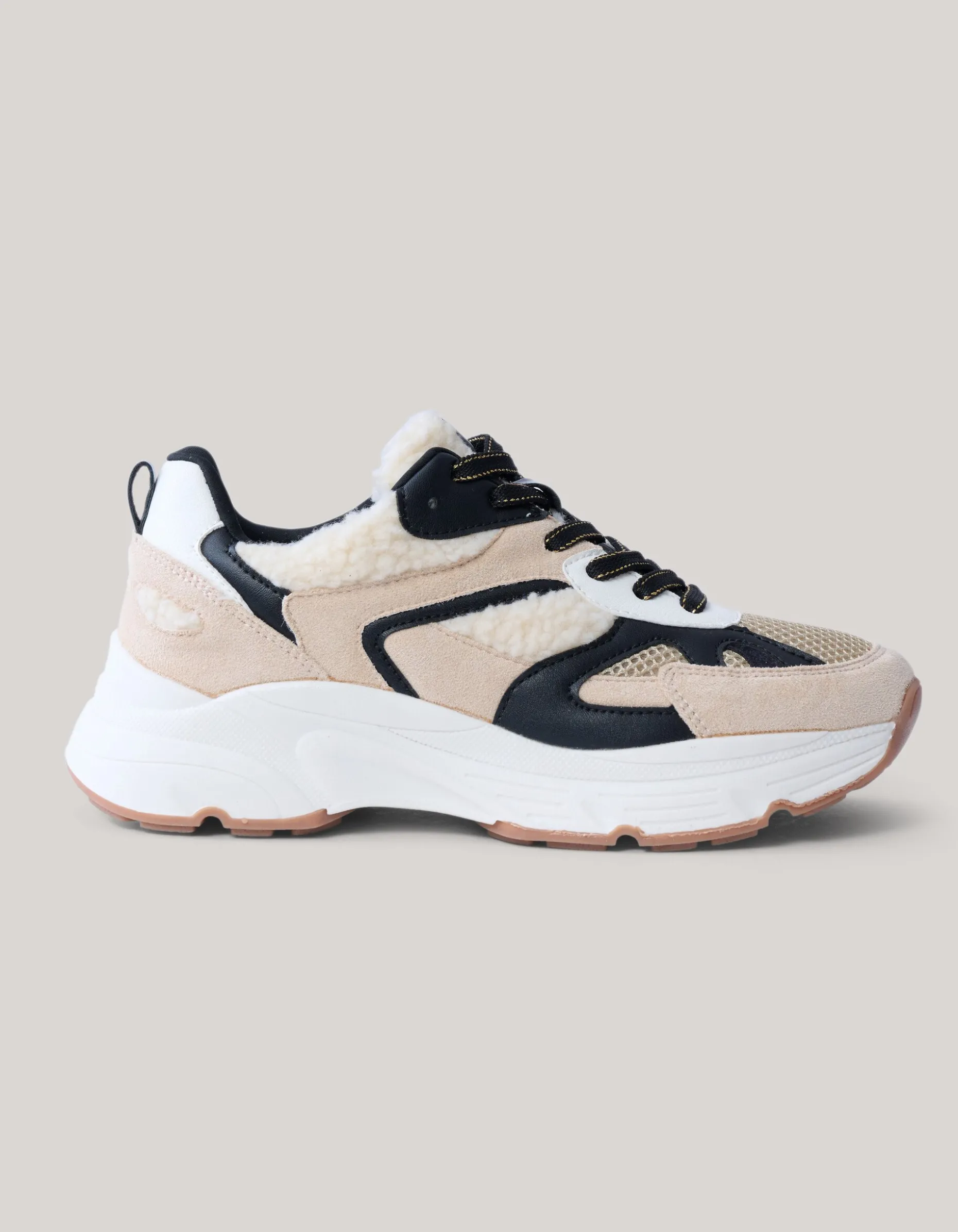 Teddy Sneakers Beige