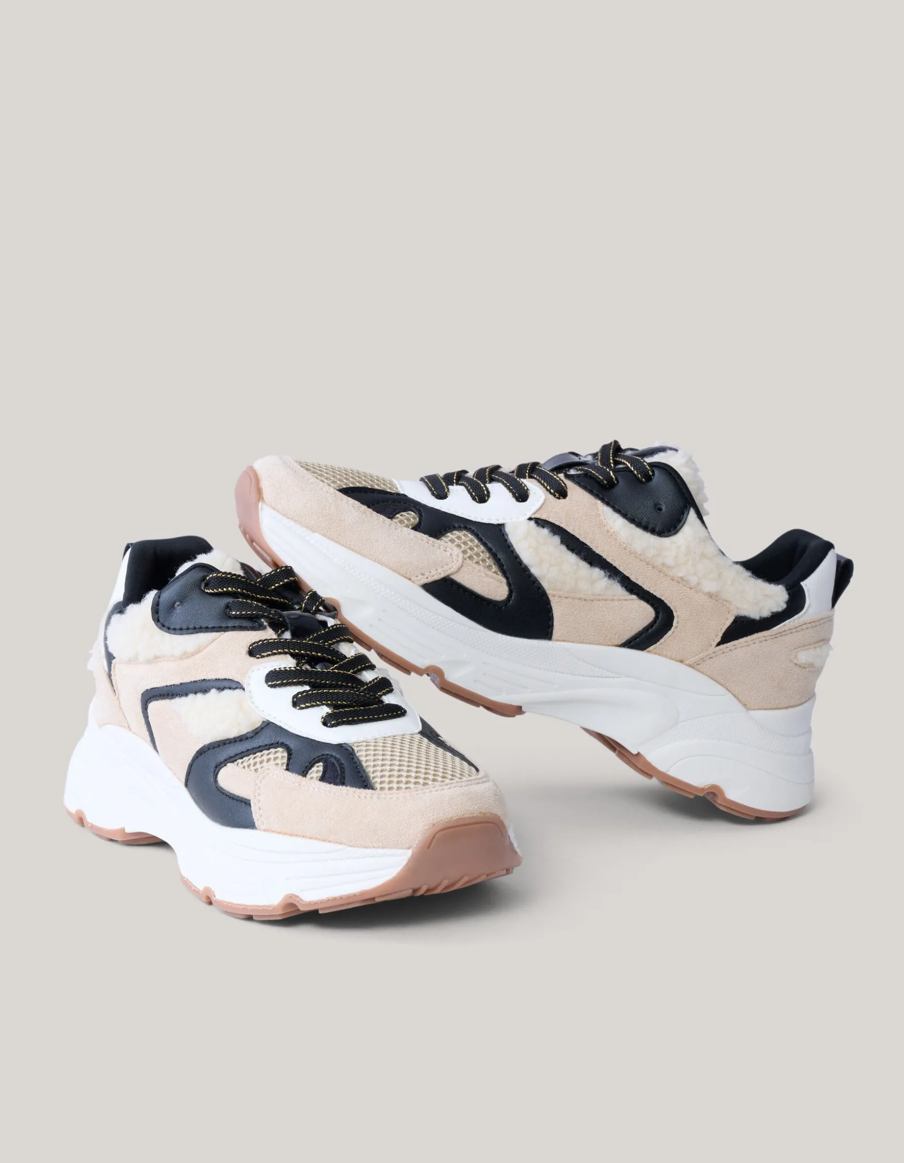 Teddy Sneakers Beige