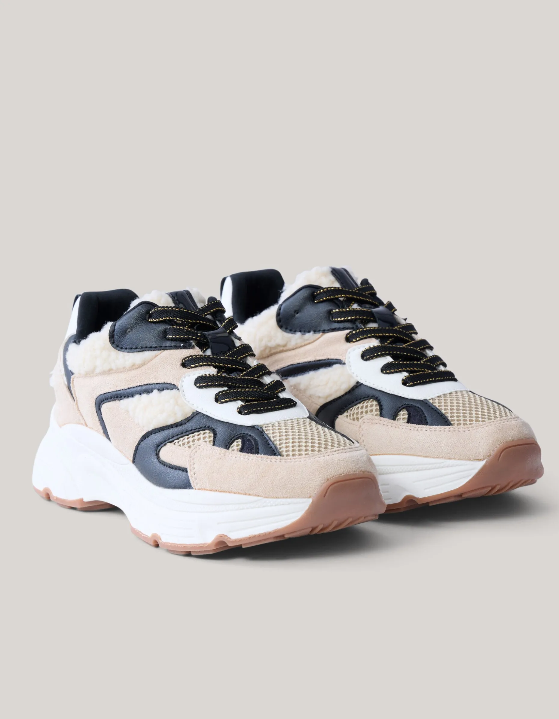 Teddy Sneakers Beige