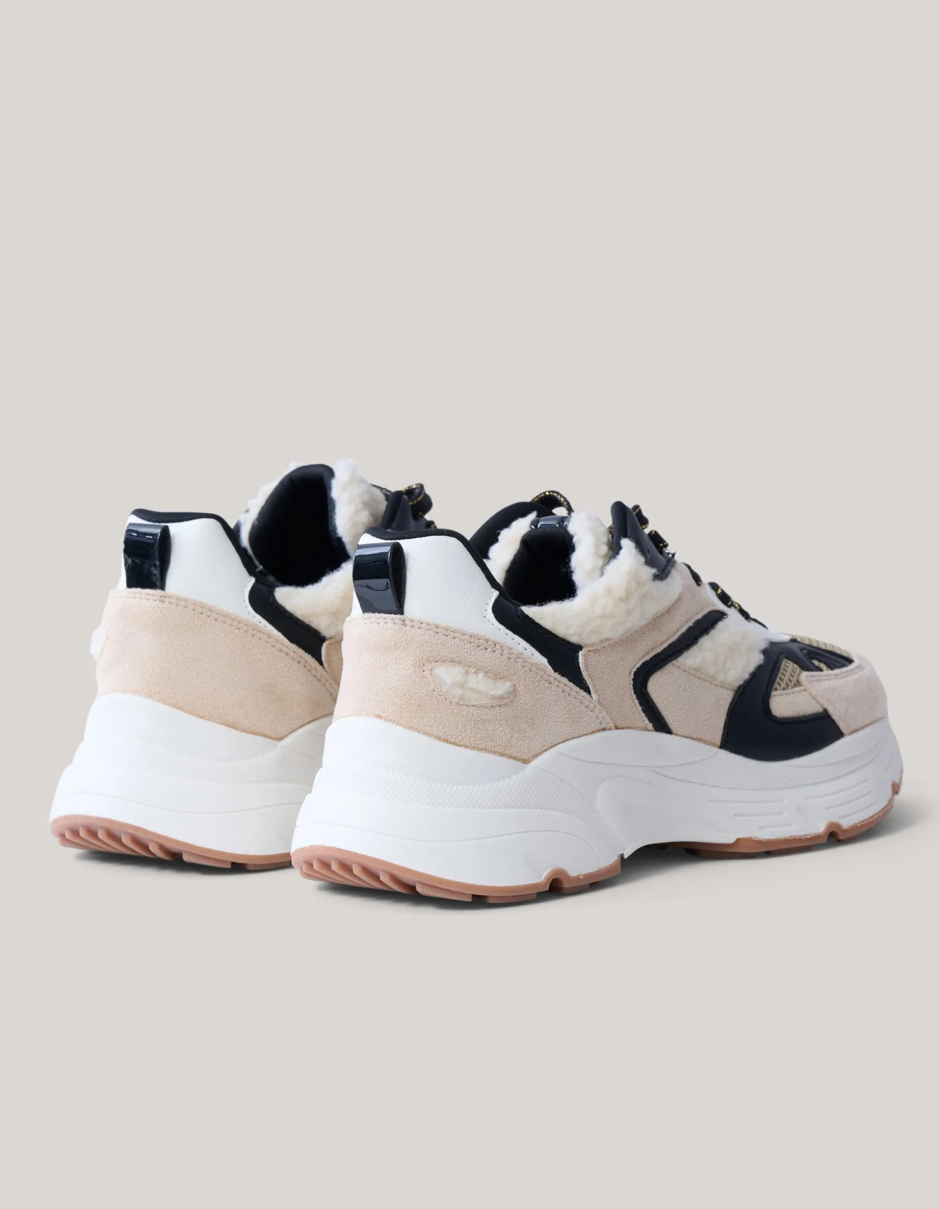 Teddy Sneakers Beige