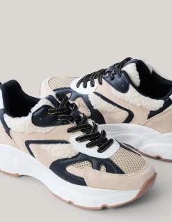 Teddy Sneakers Beige