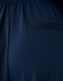 Travel Tape Wide Leg Broek Donkerblauw By Mieke