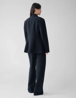 Turnup Pantalon Zwart By Fred