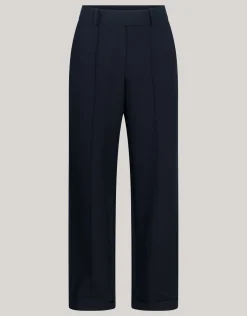 Turnup Pantalon Zwart By Fred