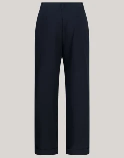 Turnup Pantalon Zwart By Fred