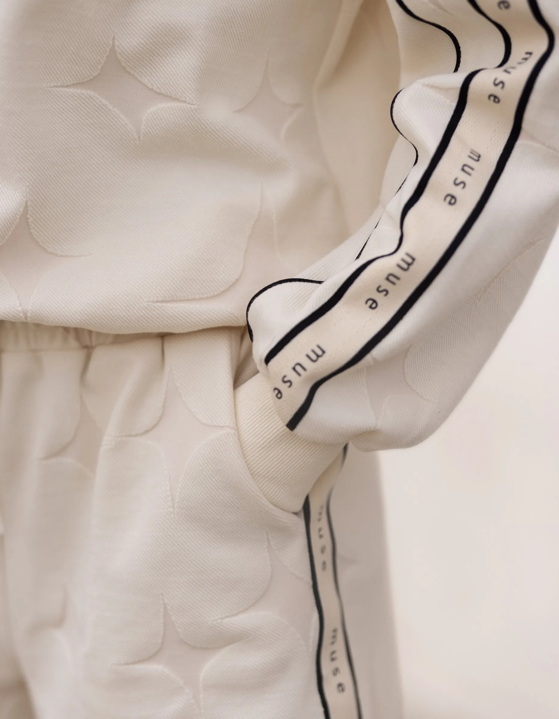 Twill Short Gebroken Wit