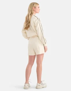 Twill Short Gebroken Wit