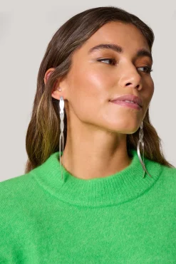 Twisted Oorbellen Zilver