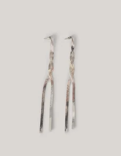Twisted Oorbellen Zilver