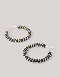 Twisted Oorbellen Zwart